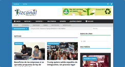 Desktop Screenshot of izcanal.org